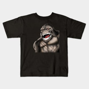 the kong gorilla in brawl Kids T-Shirt